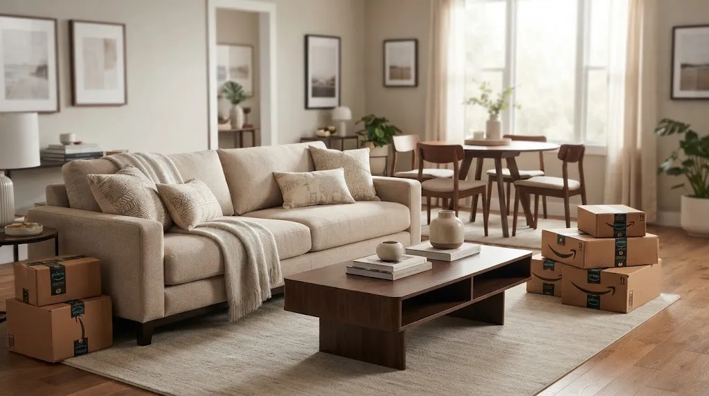 Amazon para casa e decoração: móveis e utilidades comprados online