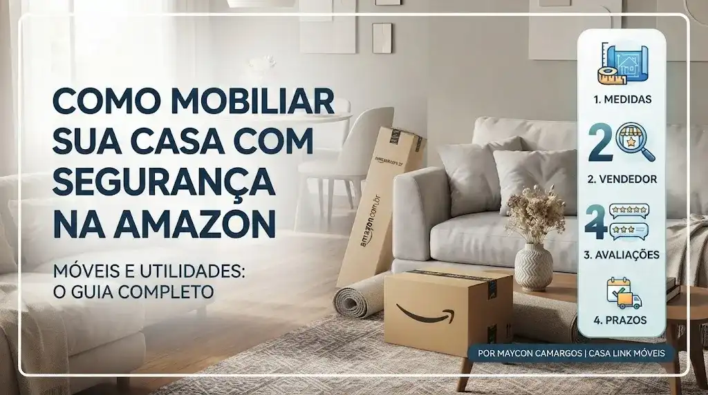 Amazon para Casa e Decoração: Como Comprar Móveis e Utilidades com Segurança